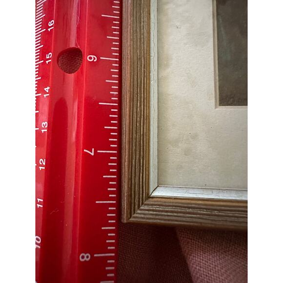 2 Vintage frames pictures girls Costumes Zurich set 1970 pair children 5.5x7.5” - Picture 11 of 12